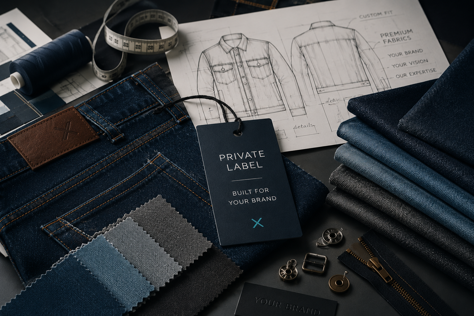 Private Label Denim Apparel